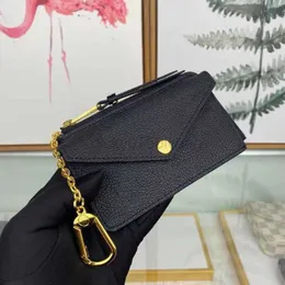 Luis Vintage Lvvl Lvity Lvse Fashion RECTO HOLDER Keychains CARD Womens Mini Zippy VERSO Wallet Coin Purse Bag Belt Charm Key Pouch Pochette Accessoires 69431 LP RO05