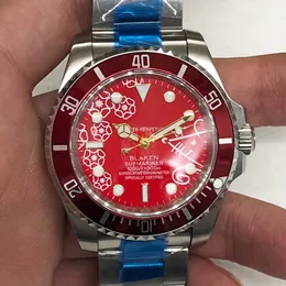 Designer Watch reloj watches AAA Mechanical watch laojia red mouse red circle water ghost full automatic mechanical watch mens watch qs07