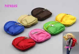 1PCS Dolls Bag Accessories Backpack para boneca Barbie para BJD 16 Blyth Doll Presente6281916