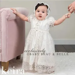 Sukienki chrzestne sukienki dla dziewczynki zarodek Pearl 1 rok urodzin przyjęcie weselne świąteczne ubranie 3-24 miesiące Q240507
