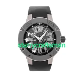 RM Luxury Watches Mechanical Watch Mills RM033 Extra Plat Automation Titanium Montre Homme RM033 AL TI STF1