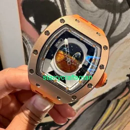 RM relógios de luxo de luxo Mills Mills Watch Série masculina RM52-05 Assista masculino de assistência mecânica automática Swiss World World Famous Watch Sttk