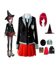 Anime Danganronpa Magician Yumeno Himiko Girl Uniform Cosplay Costume Halloween Party Set G09259899952