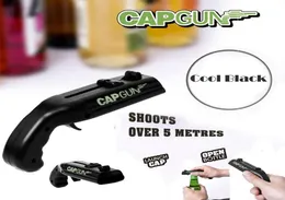 Black Cap Gun Launcher Shooter Bottle abridor de cerveja Shoot mais de 5 metros LOT5286924