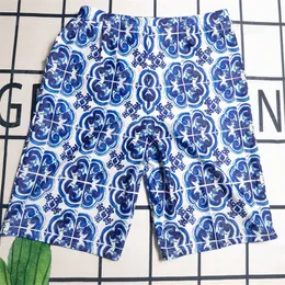 Mens Beach Shorts Men do Vintage Printwea de praia Summer Sporty Boy Boys Boxers Boxers Designer de luxo Praia Surfing Calças