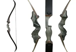 Säljer 60 tum laminerad bågskytte Traditionell långbåge 3050 kg Takedown Recurve Bow Arrow Hunting Wood Bow3594605