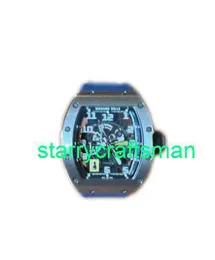 RM Relógios de luxo de Luxo Mills Mills Titanium Skeleton Declarable Rotary Watch RM030 ST3G