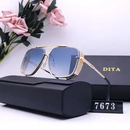 Dita Designer Sunglasses Популярные бокалы бренда открытые оттенки ПК рама мода классическая дама роскошные солнцезащитные очки для женщин Love Gift