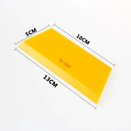 1pc skrapa mjuk kiseldioxid gummi squeegee ton verktyg glas vatten torkar bilstyling klistermärke tillbehör fönster filmkort squeegee