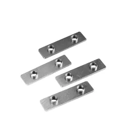 Ny graveringsmaskin Aluminiumprofil M5 dubbelhål T-mutt dubbelhål Rektangulär packning 3D-skrivar tillbehör