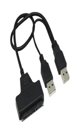 50 см USB 20 SATA 715PIN до USB 20 адаптерных кабеля для 25 HDD -ноутбука Hard Disk Drive56110236682846