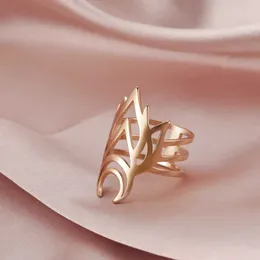 Обручальные кольца Skyrim Цветлые скарабские кольца для женщин Мужчины панк готический из нержавеющей стали золотой цвет кольца украшения 2024 Подарок валентинки