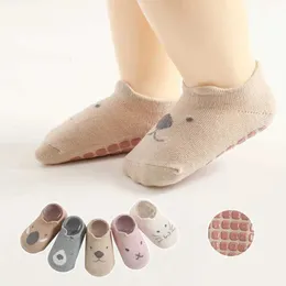 Çocuk Çorap Bebek Bebek Çorap Sevimli Karikatür Kısa Ayak Bileği Çorap Toddler Bebek Erkek Kız Kız Bahar Yaz Nefes Alabilir Slip Fature Çorap Çocuklar için