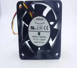 Originalauthentischer Everflow F126025DU 6025 DC12V 026AMP 6 cm 606025mm 3 Drahtkühlung Fan8217365