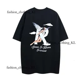 Camiseta de grife, Homens de verão Representação camisa solta harajuku moda masculina marca de camisa top camise