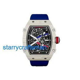 RM Luxury Watches Mechanical Watch Mills RM67-02 Extra Flat 'Alexis Pinturault Edition' 2024 Мужские часы STDM