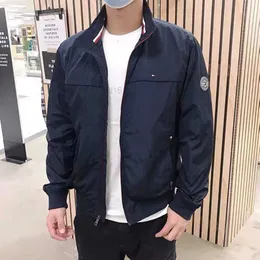 Мужские куртки Hilfigers Jacket Designer роскошная мода мода мужчина высочайшего качества весенние осенние мужские мужские независимая вышивка