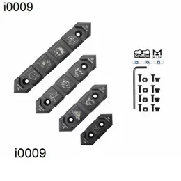 Delar Original Tillbehör Taktisk taktisk 4st M-Lok/Keymod Rail Avsnitt 2/3/4/5 Slots Metal ACR Picatinny Cover för jakt