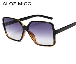 Aloz Micc Vintage特大の正方形のサングラス