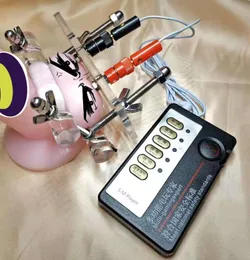 BDSM مثير ألعاب الزجاج العضوي electrosexy cbt cock ball تعذيب نقالة الصيدل