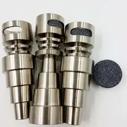 Super Universal Doneless 6 in 1 Titanium Nails with Moon Rock 10mm 14mm 18mm male phois for glass bongs pipes dab dab zz