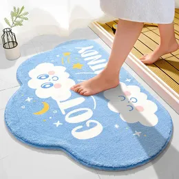 Teppichs Badezimmer Bodenmattenmatten absorbierende Nicht-Schlupf-Toilettenschlafzimmer Eingangs Teppich