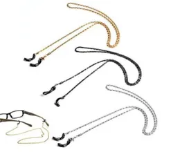 Metallhalsschnur -Gurtkettenkette Lesglässe Sonnenbrille Brillenhalter Halskette Lanyard Silberblackgold 48pcslot 5558599