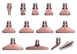 Pintura de diamante Gold rosa Multi Placer Aço inoxidável Tip para caneta de broca 5D Ferramentas de resina Metal Head9121800