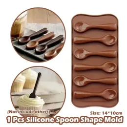 Cake Mold Baking Decorating Silicone Chocolate DIY Six Spoons Mould