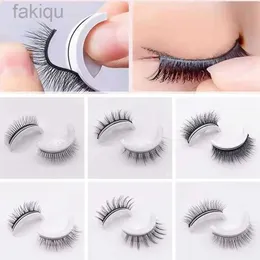 False Eyelashes 1 pair of reusable self-adhesive false eyelashes 3D mink eyelashes no glue eyelashes extended for 3 seconds no glue eyelashes d240508