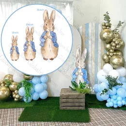 Decoration Rabbit Cutouts Party Prop Decoration Baby Shower Elephant Decor Blue Bunny Cut Out Kids First Birthday Party Backdrop