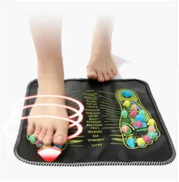 epacket 침술 발 처리 조약돌 화려한 발 반사 요법 Walk Stone Square Massager Cushion for Relax body7991523