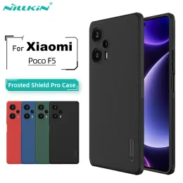 Covers For Xiaomi Poco F5 5G Case NILLKIN Super Frosted Shield Pro UltraThin Hard PC Matte Shockproof Back Cover For Poco F5