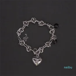 OUTROS ACESSÓRIOS Correiras Colar de corrente assimétrica para homens e mulheres Hip Hop Street Bracelet