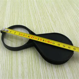 2024 Mini Pocket 5X Folding Jewelry Magnifier Magnifying Eye Glass Loupe Lens jewelry magnifier with LED light