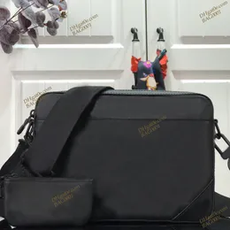 Duo Bag Men Bags Messenger Borse Original qualità Designer di lusso Crossbody Aggiungi ottime con scatola B266