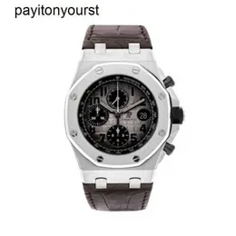 Projektant Audemar Pigue Watch Royal Oak APF Factory offshore Auto Platinum Mens 26470pt.oo.1000pt.01