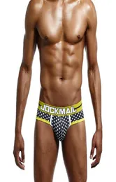 Jockmail Brand 2pcs Lot Mens Underwear Briefs Calzoncillos Hombre Slips Cotton Star Printed Sexy Men Bikini Cuecas Gay Underwear 8294312