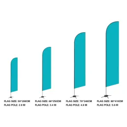 アクセサリーaerlxemrbraeカスタムビーチフラッグフェザーフラッグバナー広告プロモーションのグラフィック印刷、