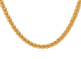 Chains Collare ed Link Chain For Men Rose GoldSilverGold Color Necklace Whole Jewelry N1344649289