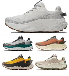 2024 Designer Fresh Foam Trail More V3 Serie Sneakers Uomini Donne Sport Casuali Studio Brown Light Army Green Green Black Walking Scheders Taglia 36-45