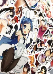 70pcs Bunny Hentai Meisje Pinup Аниме наклейки на наклейки на наклейку с наклейкой Koffer vrachtwagen waterdichte auto наклейка D4SS7582009