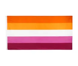 90x150cm 3x5ft LGBT Les Sunset Lesbian Pride Flag全体の直接工場5789055