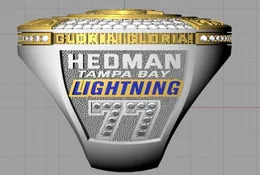 Hedman 2020 Tampa Bay Cup Team Ship Ring Gloria con maschile in legno Sport Fan Souvenir Regalo all'ingrosso Drop Shipping2904635