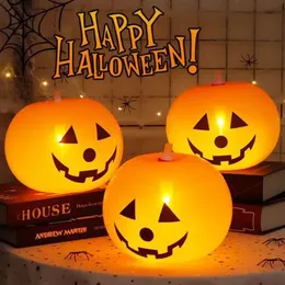 Piso de brinquedo de 5pc/bolsa luminoso atmosfera de halloween atmosfera balão decorativo de lanterna de abóbora