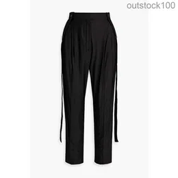 Najwyższe poziomy Buurberlyes designerskie spodnie dla kobiet mężczyzn damski elastyczne dzianinowe spodni PW86Z350122009 z oryginalnym logo