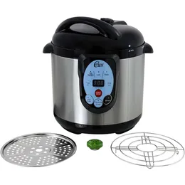 Aggiorna la tua cucina con la pentola di pressione elettrica intelligente DPC -9SS - 9,5 litri di potenza di cottura in acciaio inossidabile per pasti deliziosi ogni volta