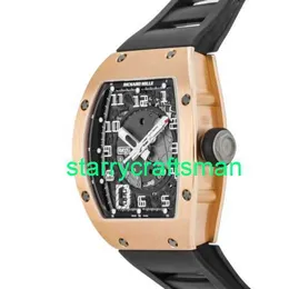 RM 럭셔리 시계 기계식 시계 공장 RM005 Automatico Oro Oro Orologio Da Polso Da Uomo RM005 AE PG ST28