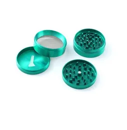 Grinders Herb Metal 55mm 4 Layer Tobacco Tool for Smoking 5 Colors Zicn Alloy CNC Teeth Colorful Tools