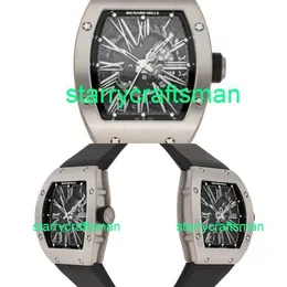 RM Luksusowe zegarki mechaniczne młynie RM023 Aut A Tico Titanio Hombre RelOJ de Pulsera RM023 Ti Styi